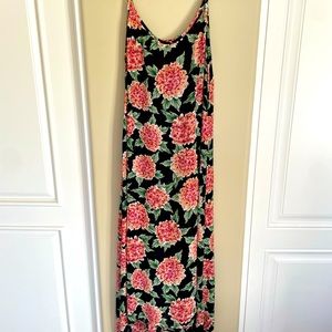 Show me your mumu floral midi dress